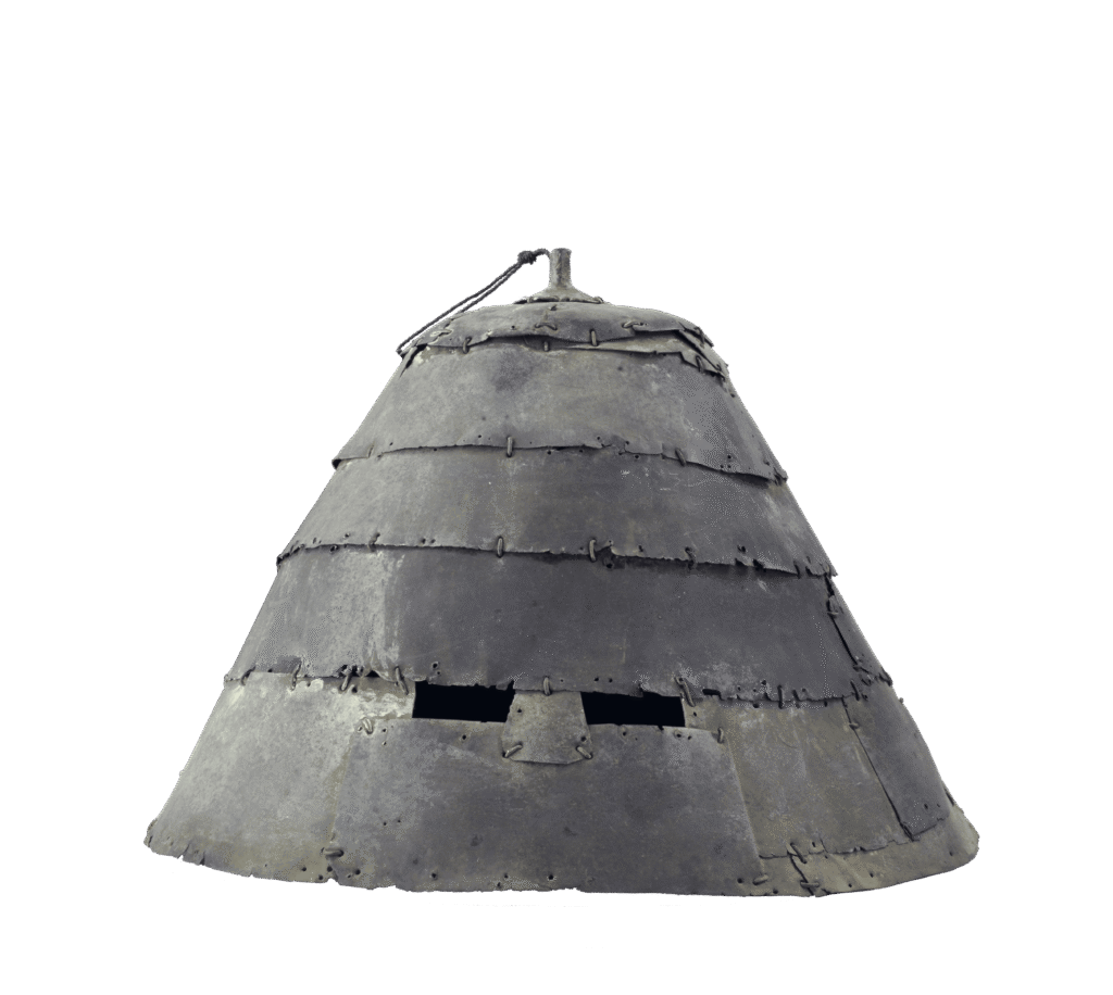 VII-01雅美(達悟)族銀質頭盔01